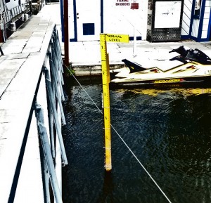 07 Oct 2011 Walden Marina Water Depth Gauge